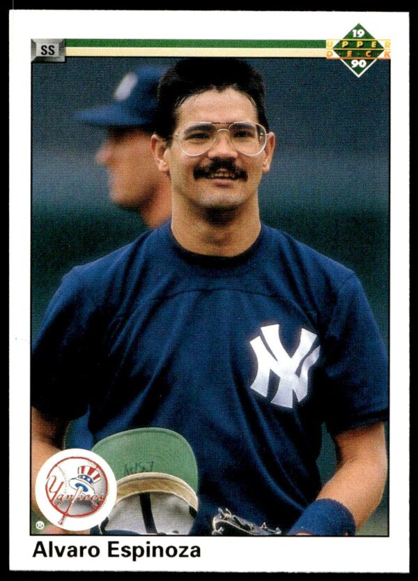 1990 Upper Deck Alvaro Espinoza #163 (Front)