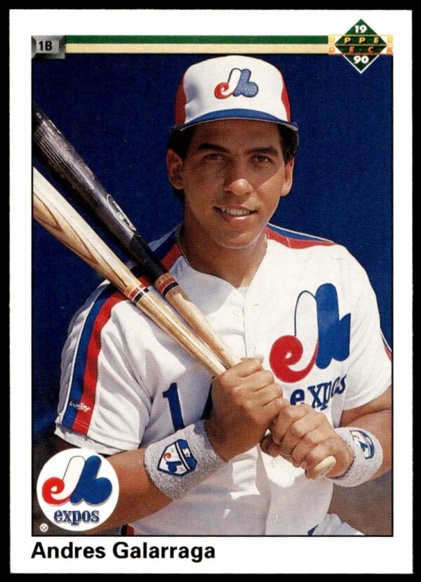 1990 Upper Deck Andres Galarraga #356 (Front)