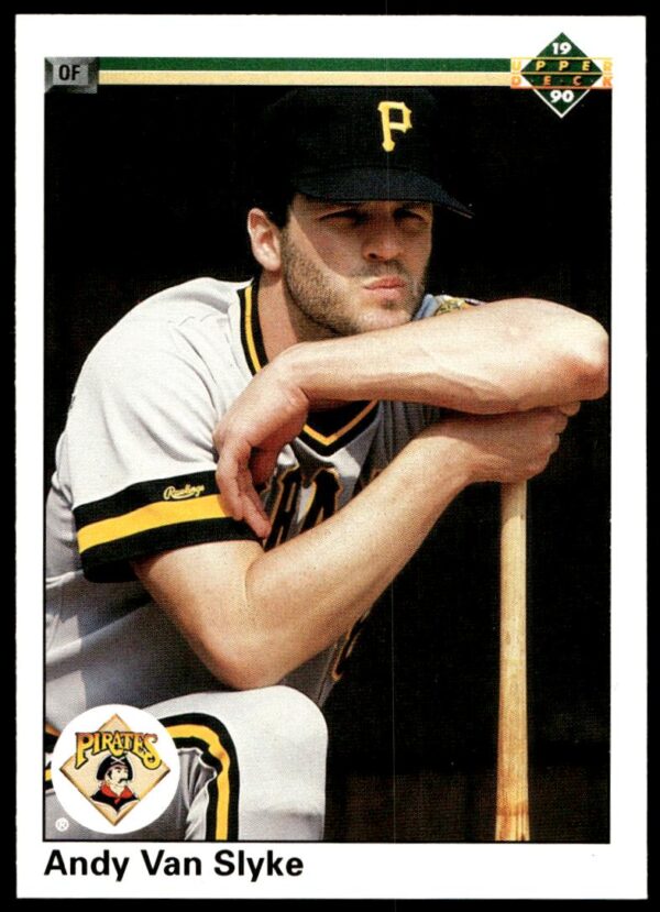 1990 Upper Deck Andy Van Slyke #536 (Front)