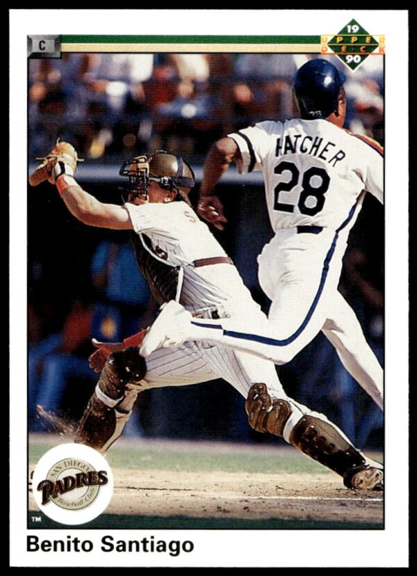1990 Upper Deck Benito Santiago #325 (Front)