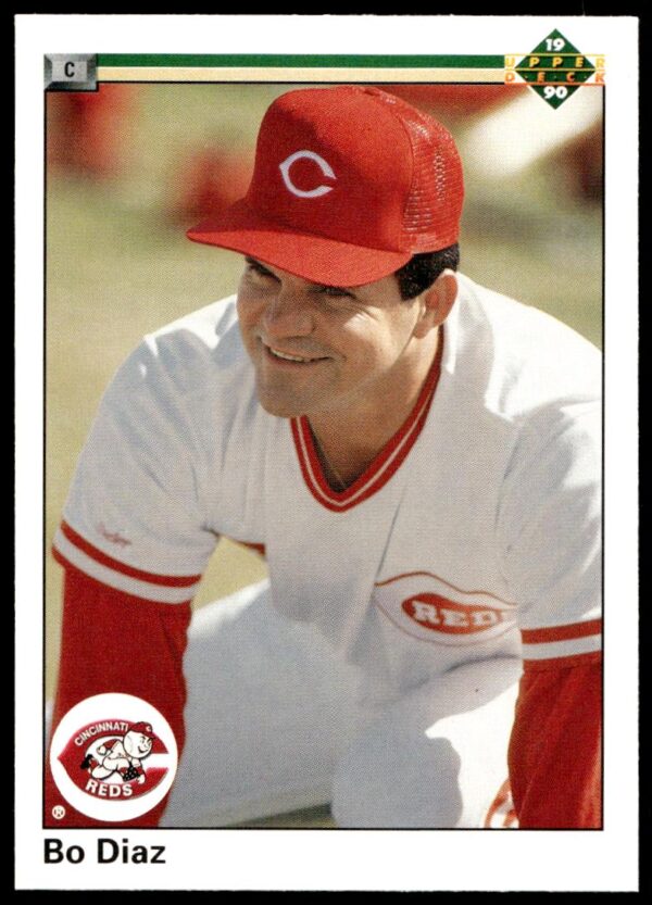 1990 Upper Deck Bo Diaz #664 (Front)