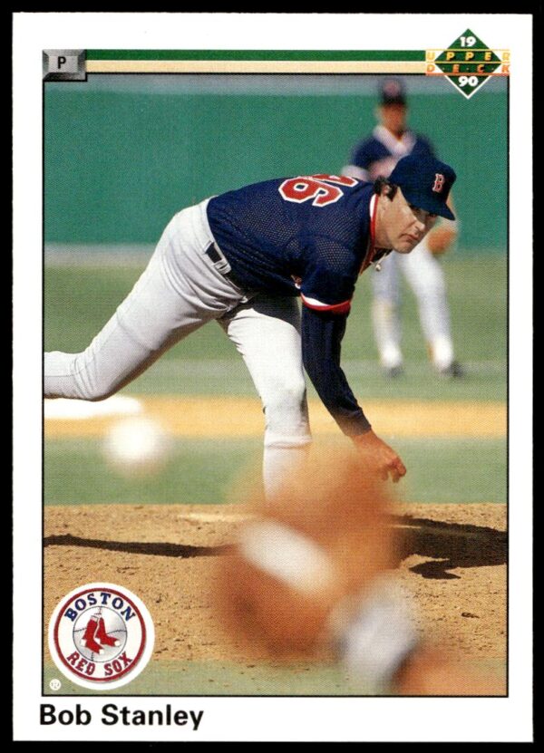 1990 Upper Deck Bob Stanley #654 (Front)