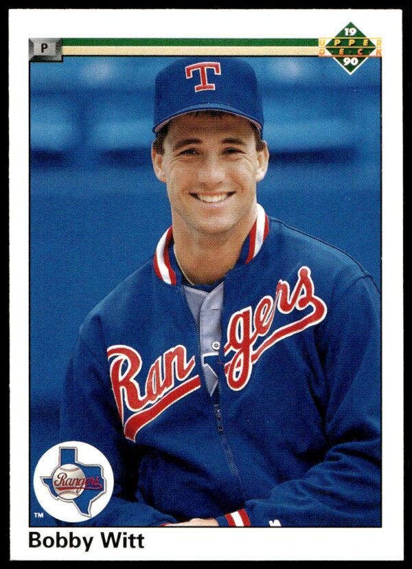1990 Upper Deck Bobby Witt #636 (Front)