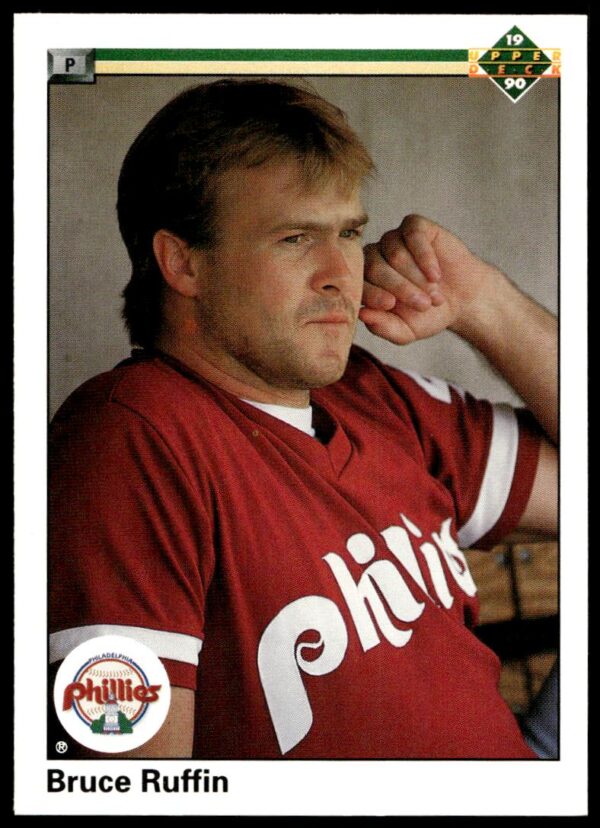 1990 Upper Deck Bruce Ruffin #580 (Front)