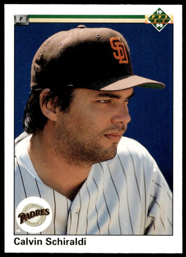 1990 Upper Deck Calvin Schiraldi #643 (Front)