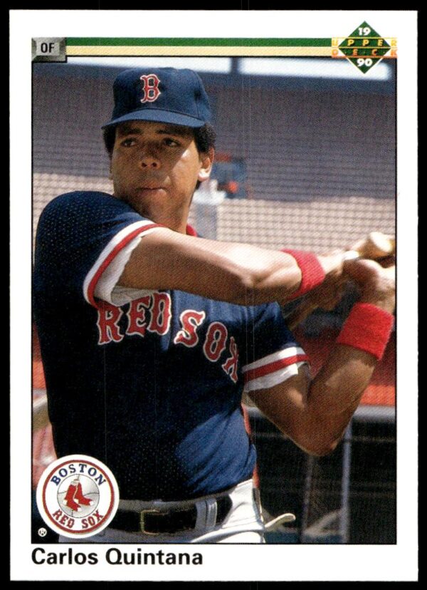 1990 Upper Deck Carlos Quintana #465 (Front)
