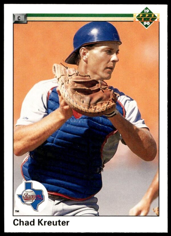 1990 Upper Deck Chad Kreuter #609 (Front)