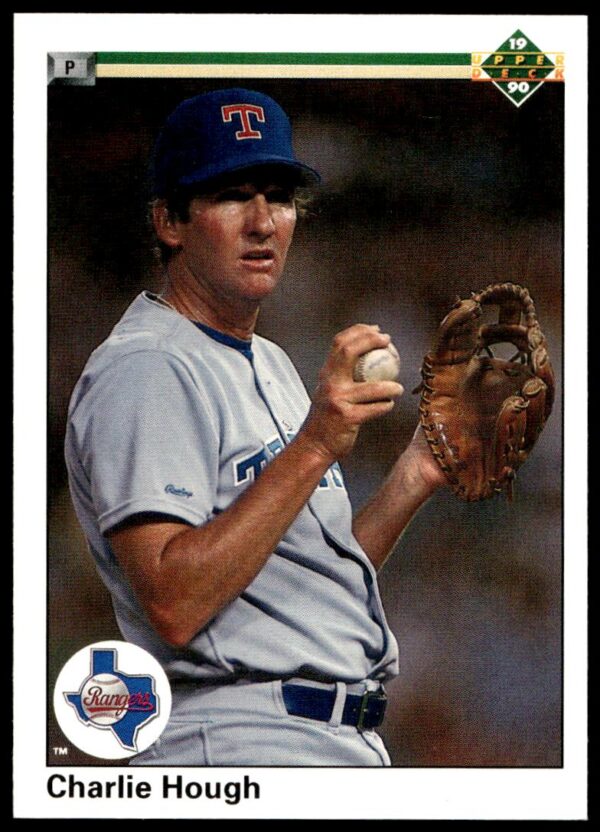 1990 Upper Deck Charlie Hough #314 (Front)