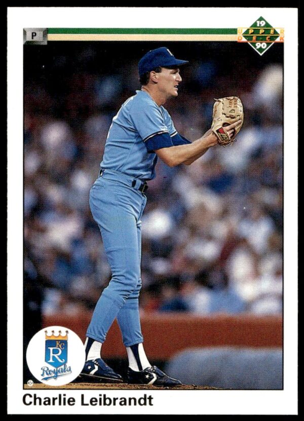 1990 Upper Deck Charlie Leibrandt #658 (Front)