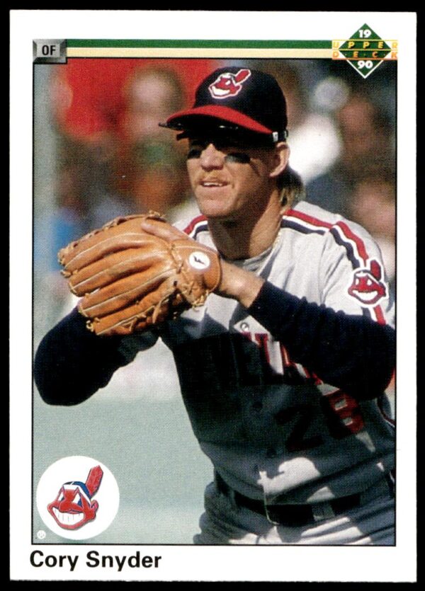 1990 Upper Deck Cory Snyder #126 (Front)