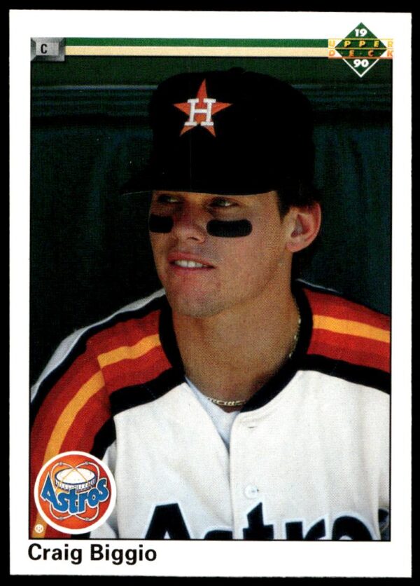 1990 Upper Deck Craig Biggio #104 (Front)