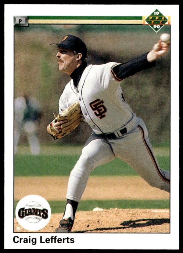 1990 Upper Deck Craig Lefferts #399 (Front)