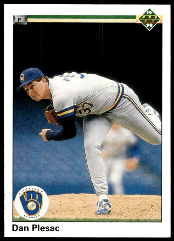 1990 Upper Deck Dan Plesac #477 (Front)