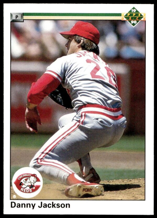 1990 Upper Deck Danny Jackson #120 (Front)