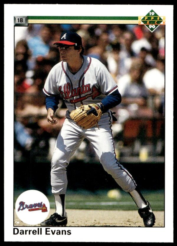 1990 Upper Deck Darrell Evans #143 (Front)