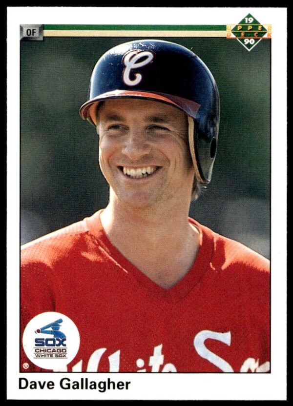 1990 Upper Deck Dave Gallagher #328 (Front)