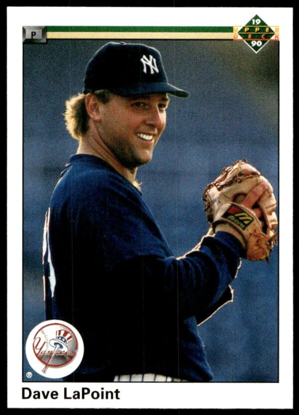 1990 Upper Deck Dave LaPoint #507 (Front)