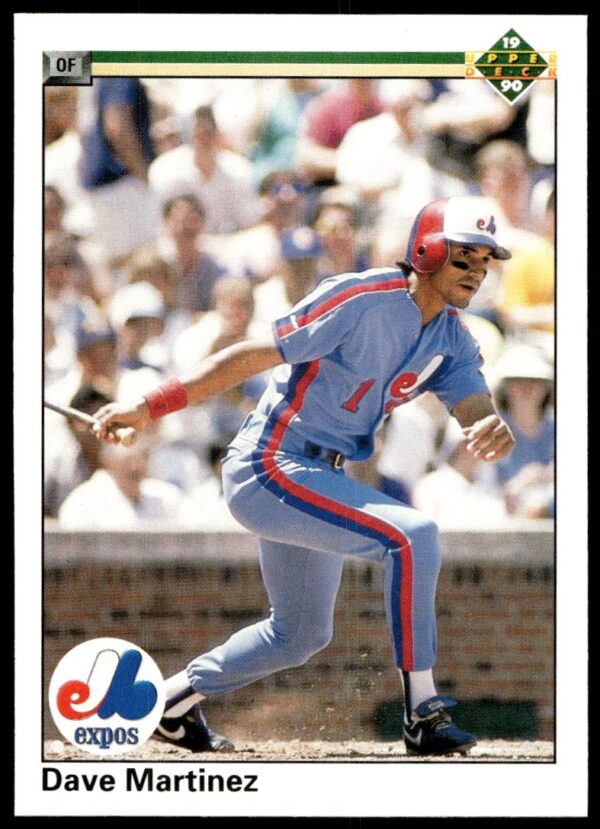 1990 Upper Deck Dave Martinez #470 (Front)