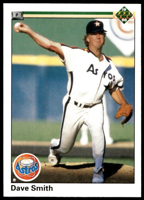 1990 Upper Deck Dave Smith #448 (Front)
