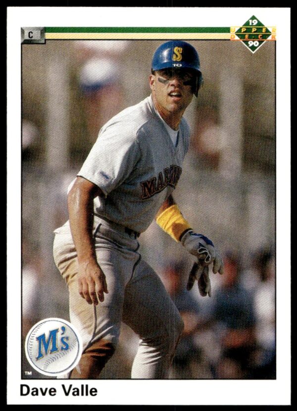 1990 Upper Deck Dave Valle #451 (Front)