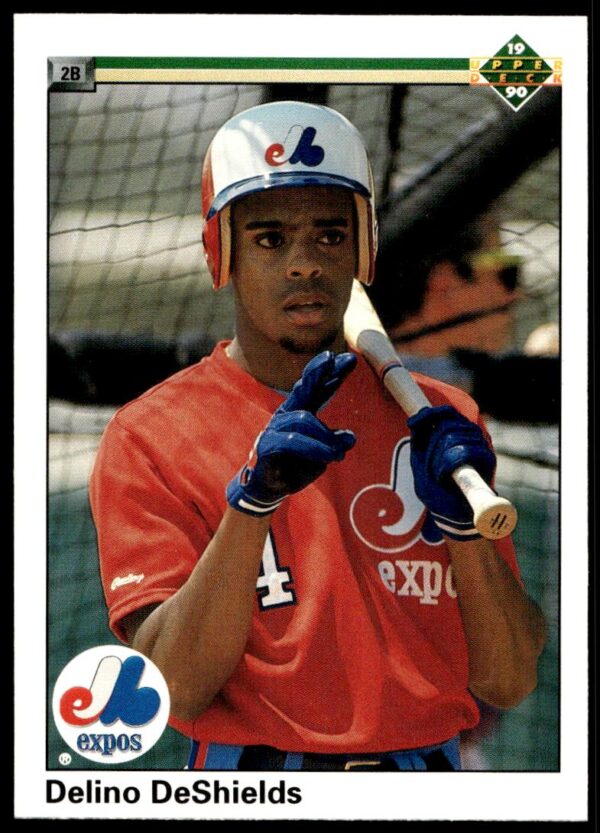 1990 Upper Deck Delino DeShields #746 (Front)