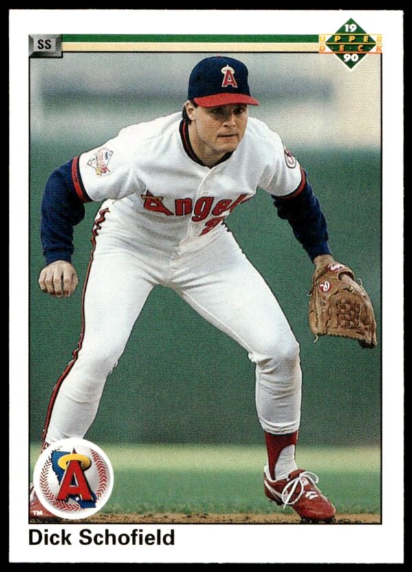 1990 Upper Deck Dick Schofield #669 (Front)