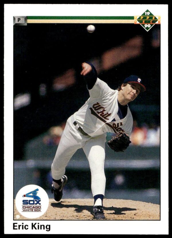 1990 Upper Deck Eric King #651 (Front)