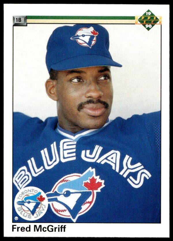 1990 Upper Deck Fred McGriff #108 (Front)