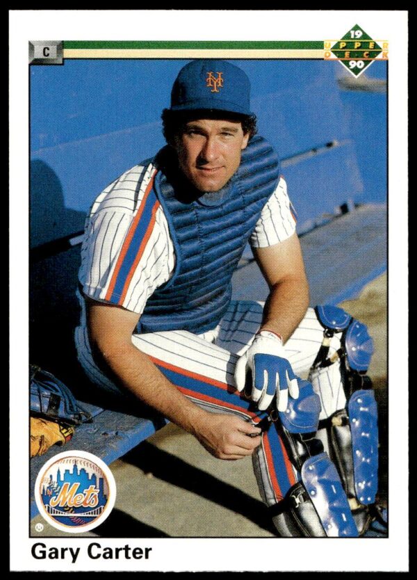 1990 Upper Deck Gary Carter #168 (Front)