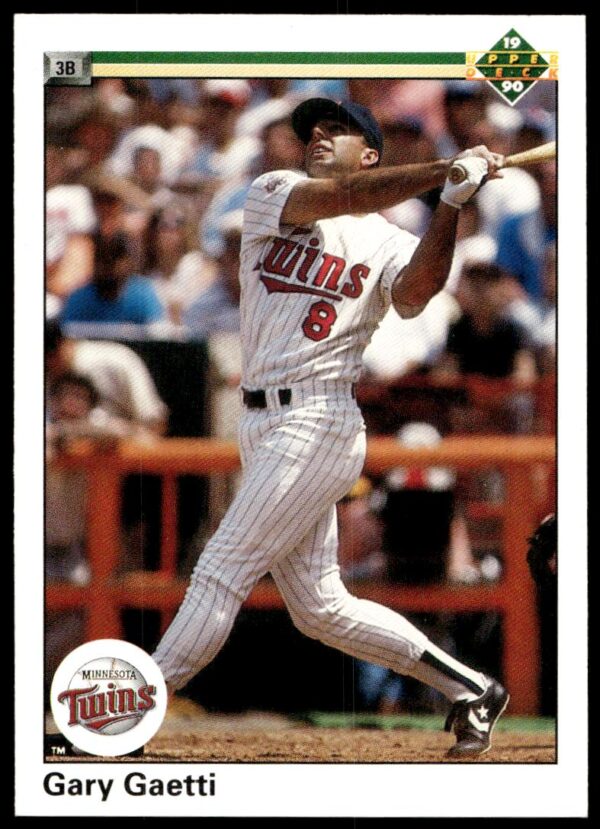 1990 Upper Deck Gary Gaetti #454 (Front)