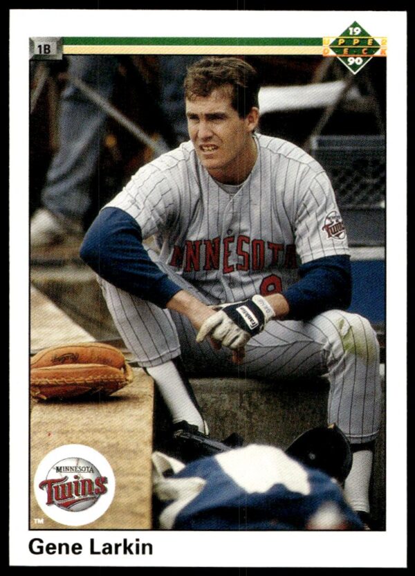 1990 Upper Deck Gene Larkin #471 (Front)