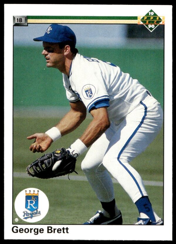 1990 Upper Deck George Brett #124 (Front)