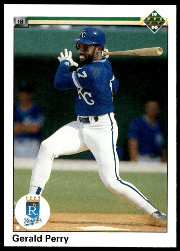 1990 Upper Deck Gerald Perry #707 (Front)