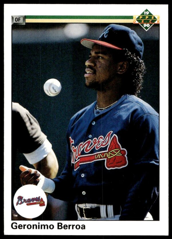 1990 Upper Deck Geronimo Berroa #531 (Front)