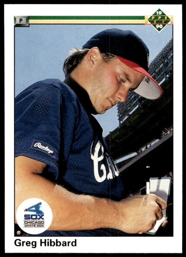 1990 Upper Deck Greg Hibbard #543 (Front)