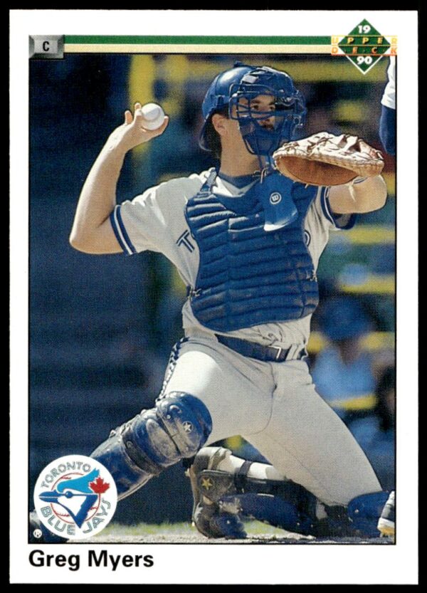 1990 Upper Deck Greg Myers #718 (Front)
