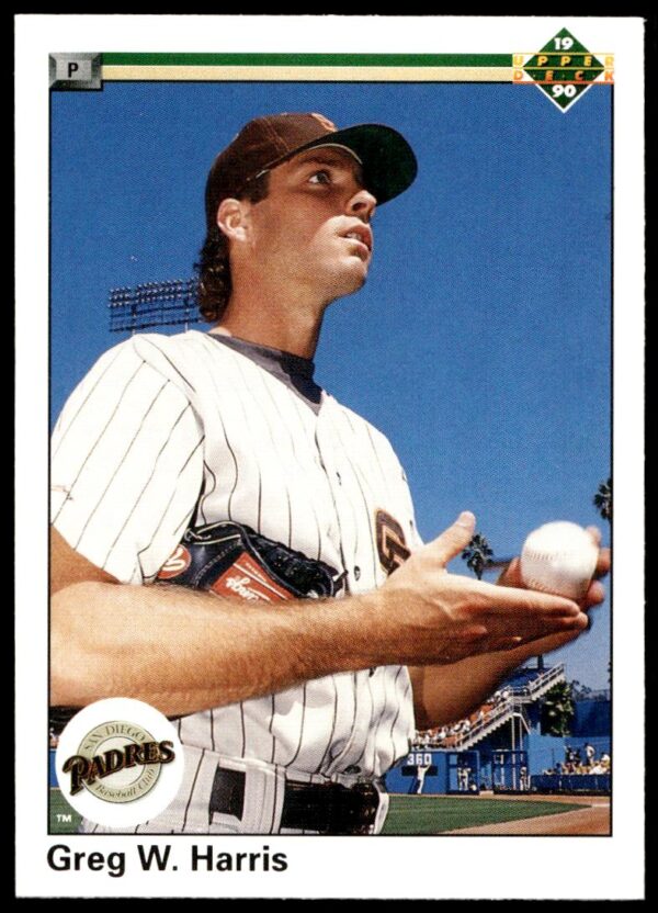 1990 Upper Deck Greg W. Harris #622 (Front)