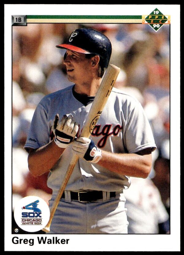 1990 Upper Deck Greg Walker #350 (Front)