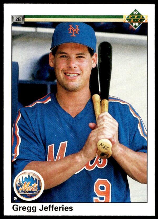 1990 Upper Deck Gregg Jefferies #166 (Front)