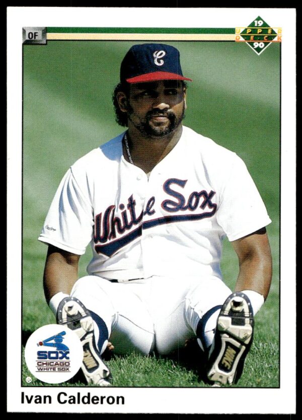 1990 Upper Deck Ivan Calderon #503 (Front)