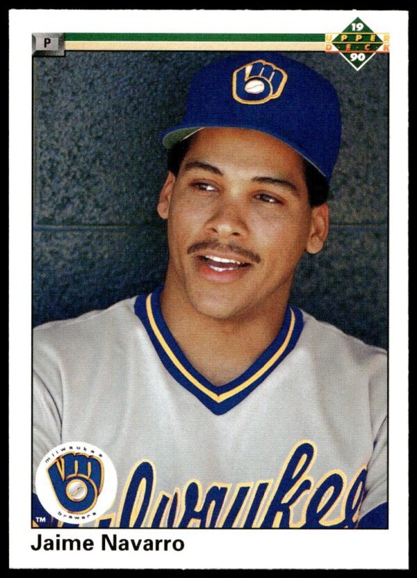 1990 Upper Deck Jaime Navarro #646 (Front)