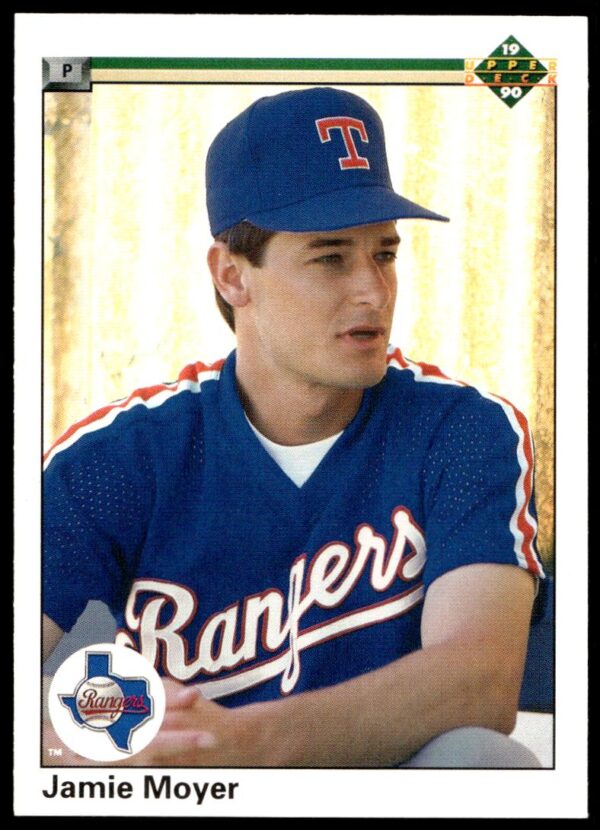 1990 Upper Deck Jamie Moyer #619 (Front)