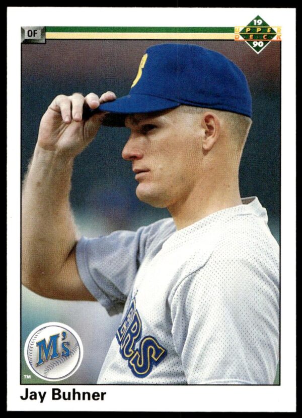 1990 Upper Deck Jay Buhner #534 (Front)