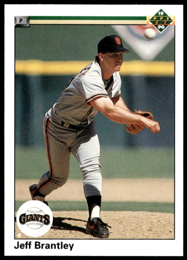 1990 Upper Deck Jeff Brantley #358 (Front)