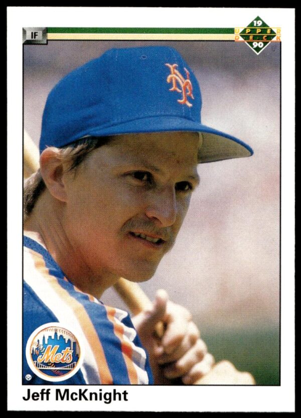 1990 Upper Deck Jeff McKnight #162 (Front)