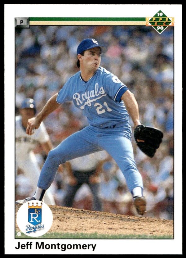 1990 Upper Deck Jeff Montgomery #698 (Front)