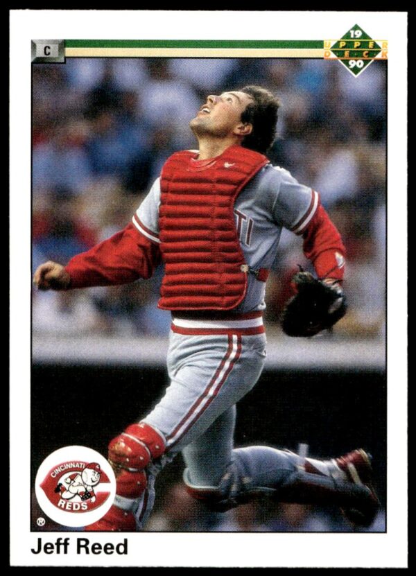 1990 Upper Deck Jeff Reed #165 (Front)