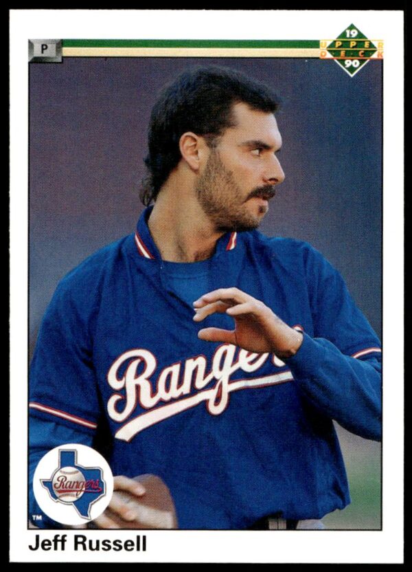 1990 Upper Deck Jeff Russell #638 (Front)