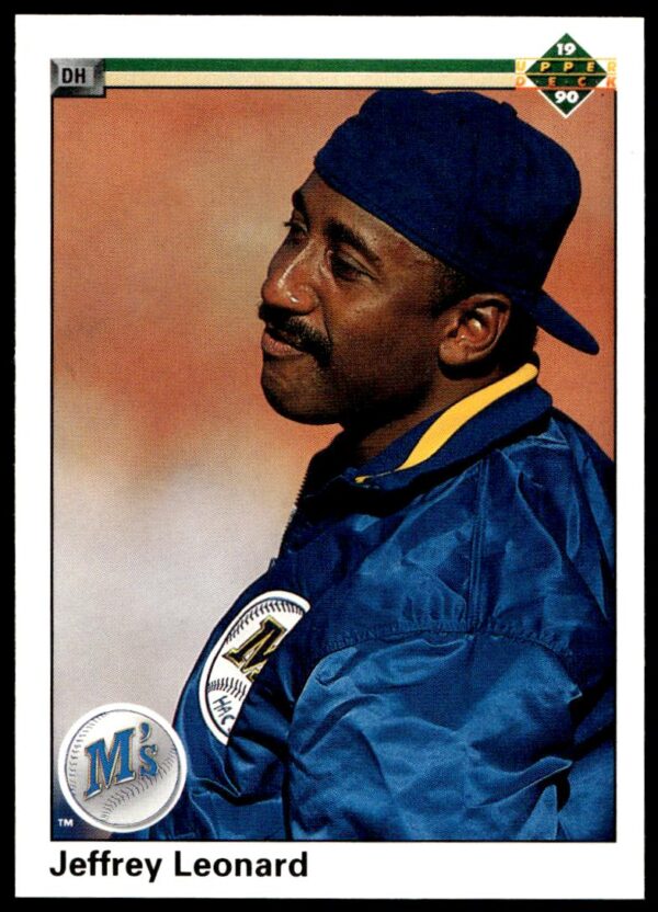 1990 Upper Deck Jeffrey Leonard #331 (Front)