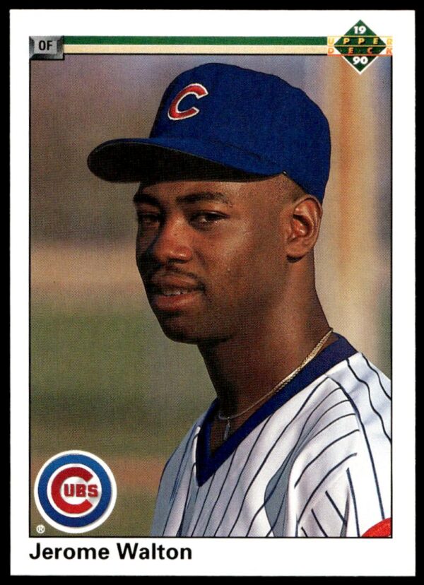 1990 Upper Deck Jerome Walton #345 (Front)